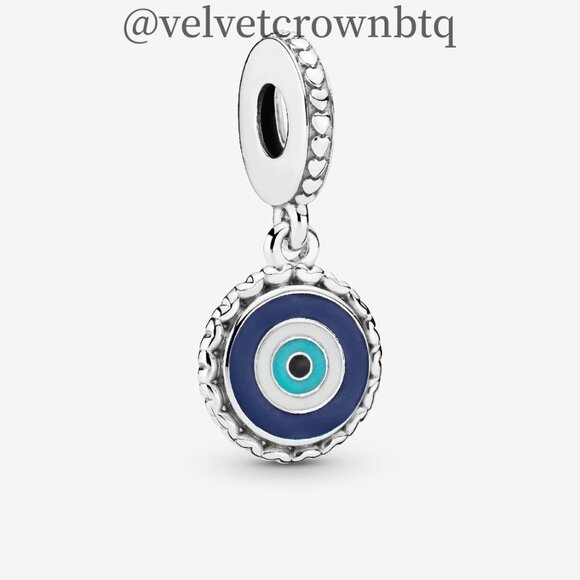 Pandora Evil Eye Dangle Charm - Picture 1 of 1